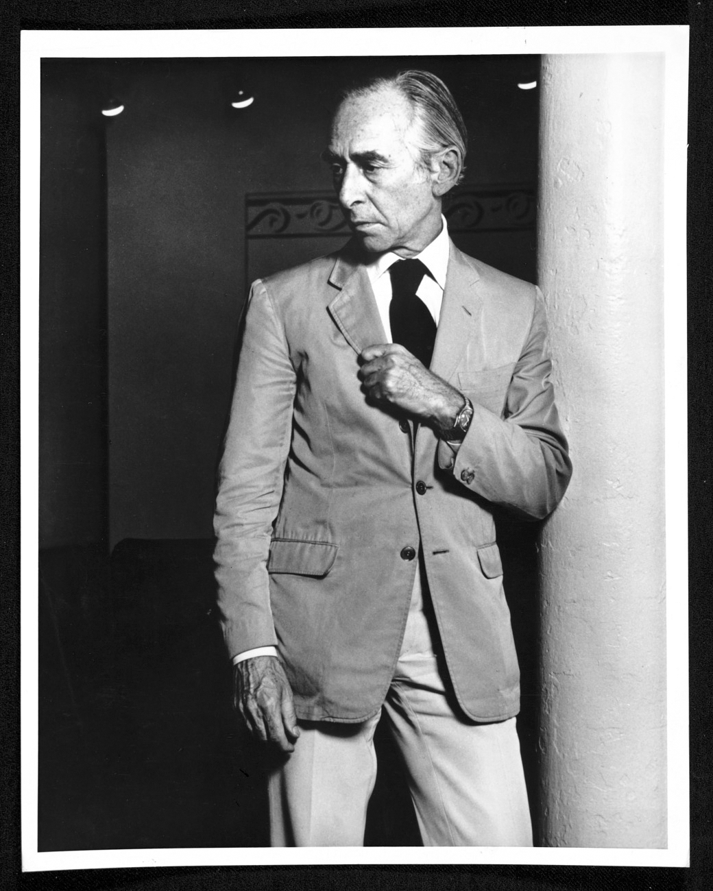 Leo Castelli at the Castelli Gallery, 420 West Broadway, 1978