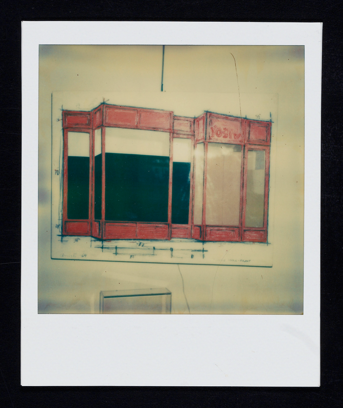 Polaroid, Christo, Double Store Front, 1964