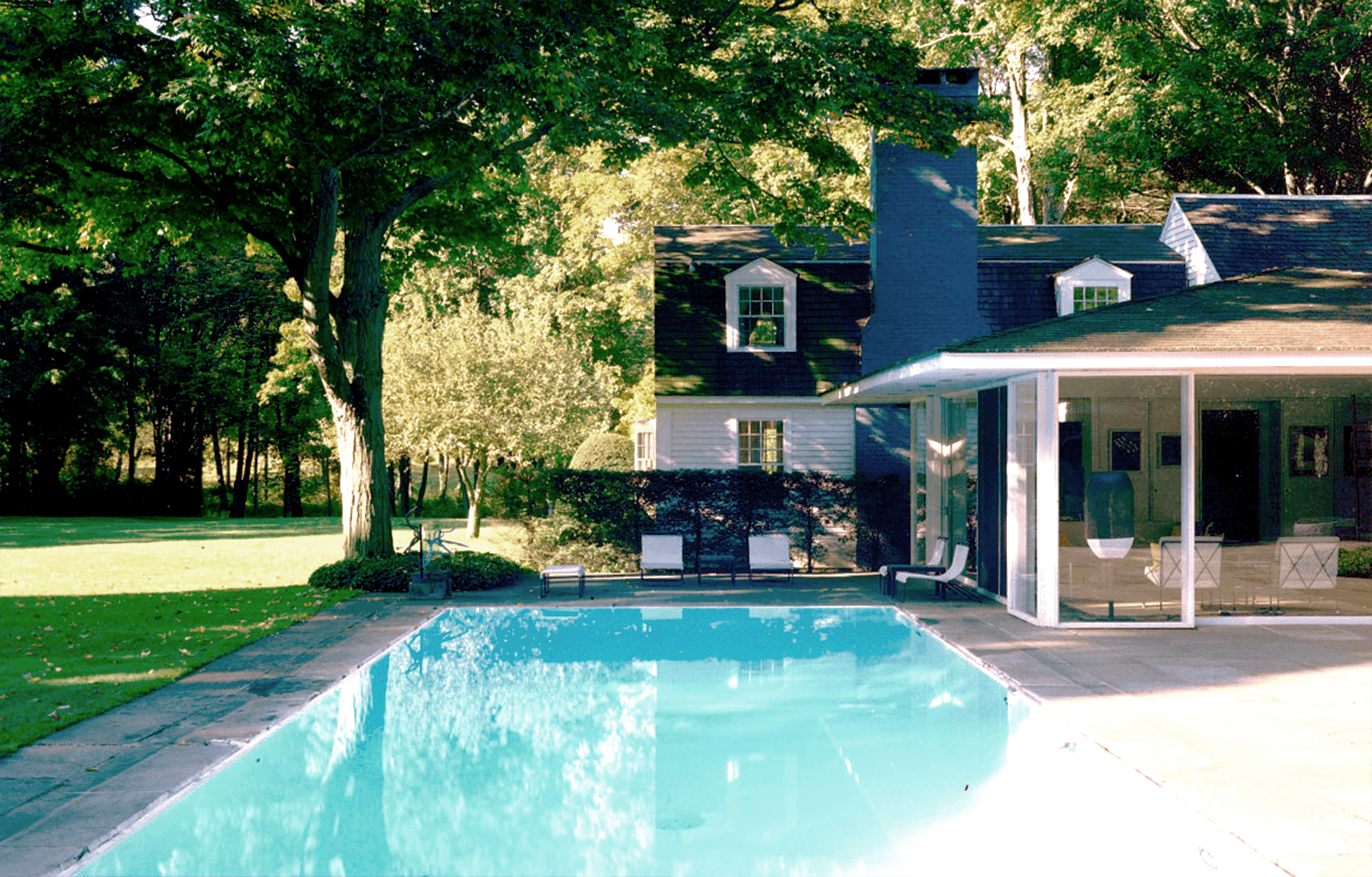 The Tremaines' home in Madison, Connecticut