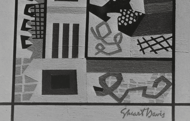 Detail of Stuart Davis, For Internal Use Only