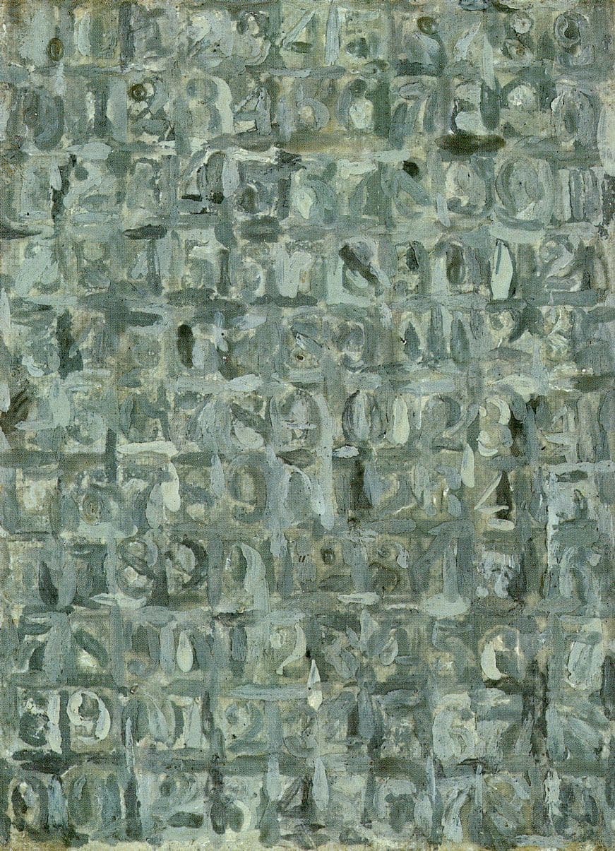 Grey Numbers, Jasper Johns