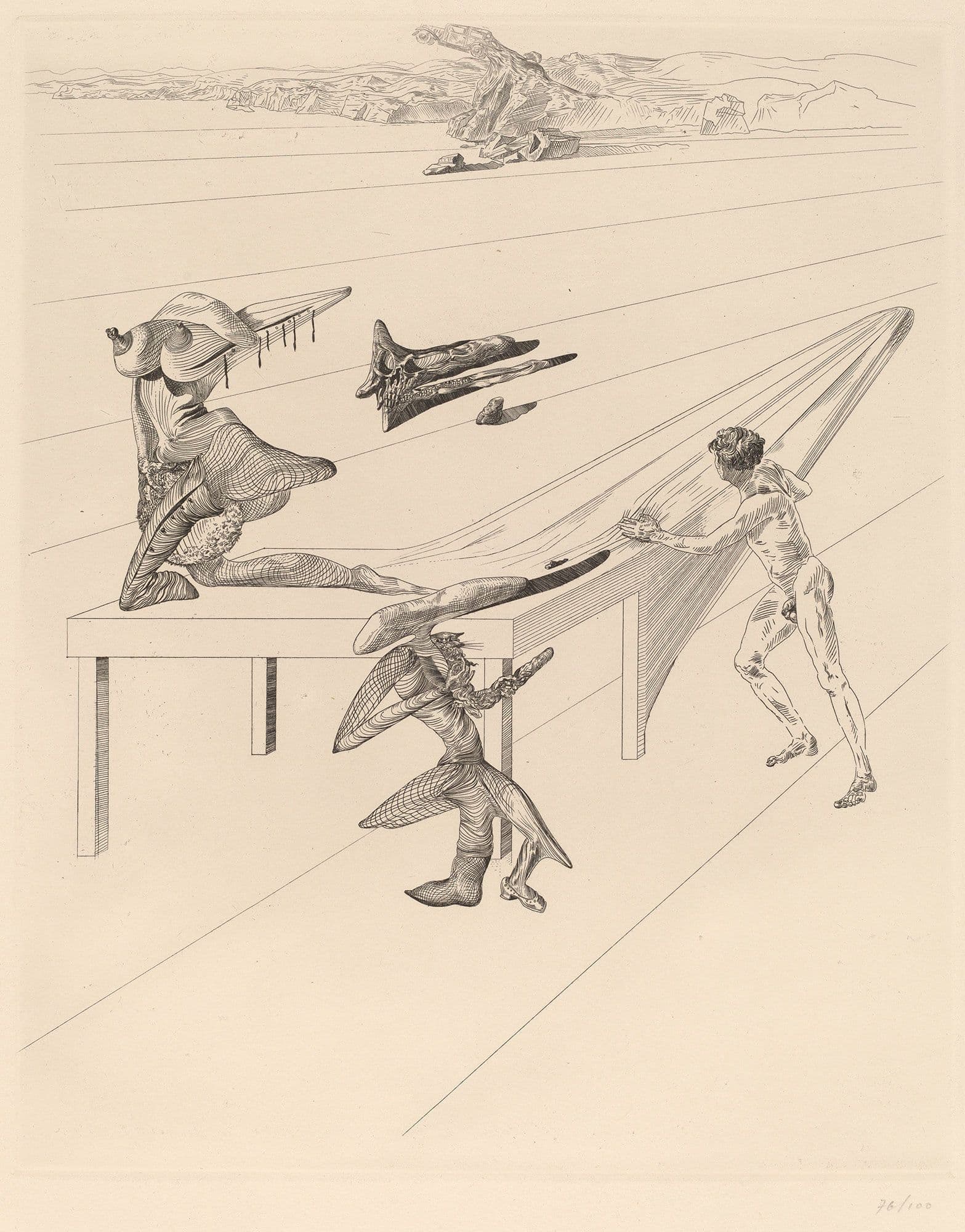 Salvador Dalí Grasshopper Child (Enfant sauterelle) Gift of Mr. and Mrs. Burton Tremaine 1971.86.9