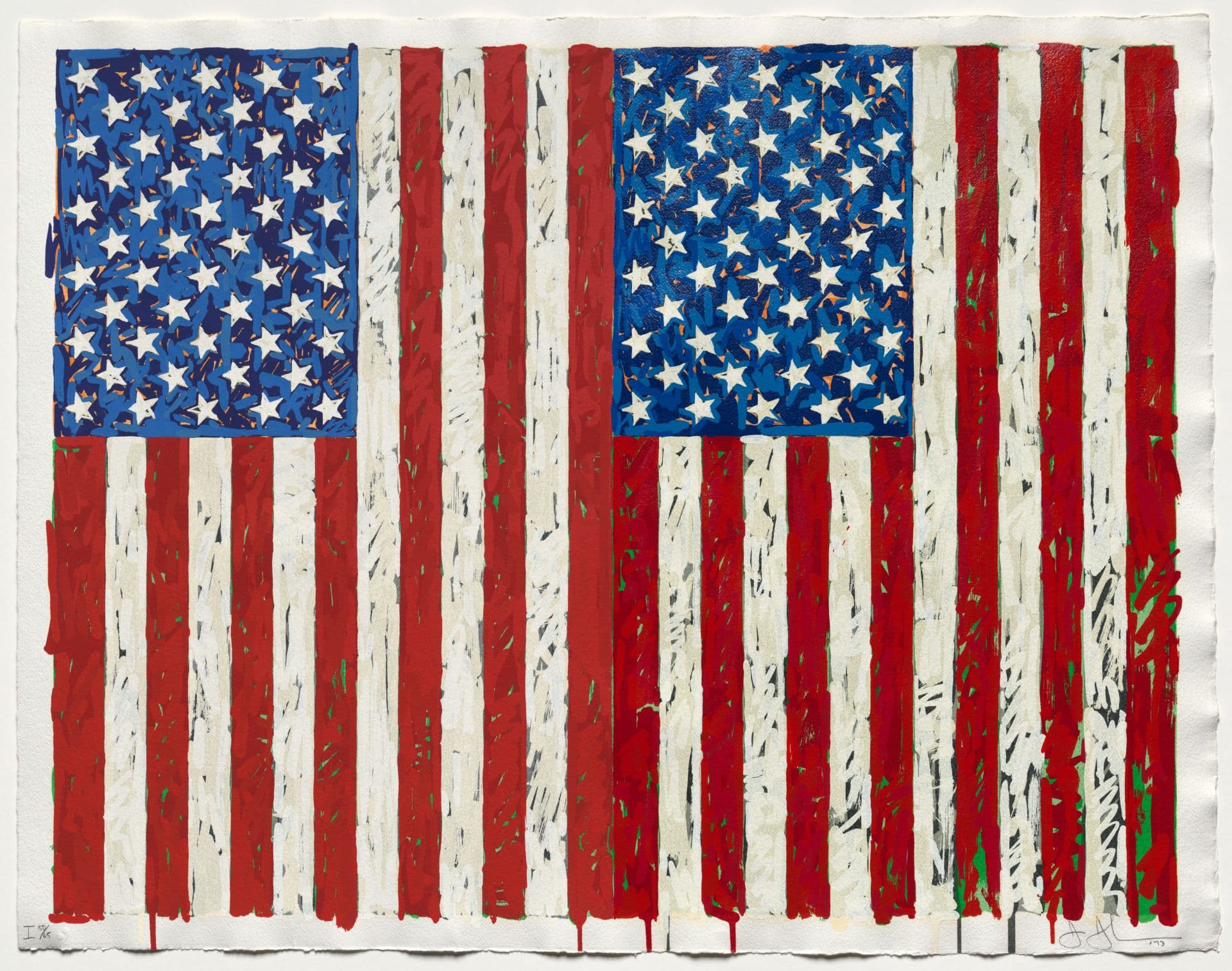Flags 1 by Jasper Johns