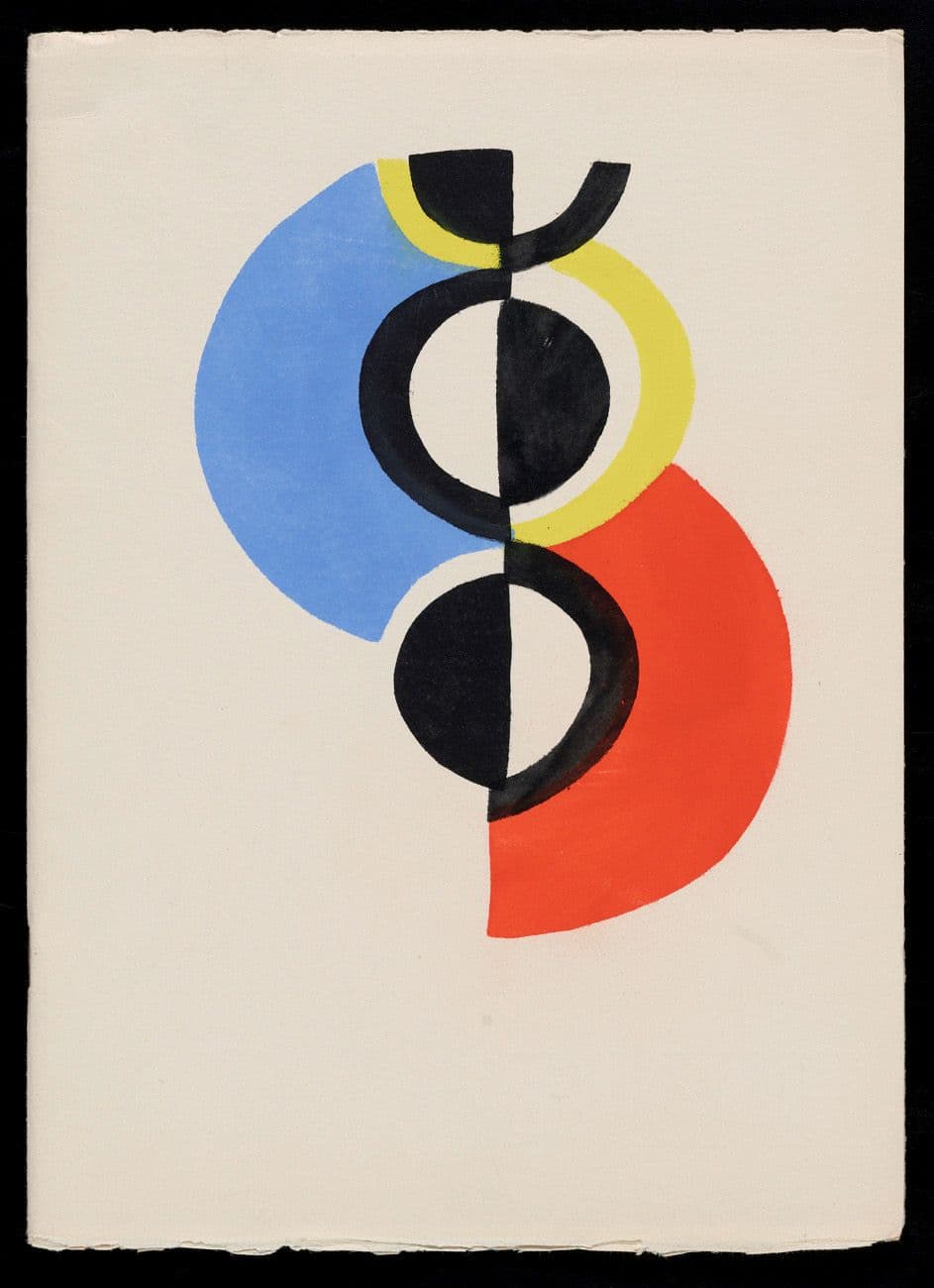 From Emily Hall Tremaine's artist file for Robert Delaunay