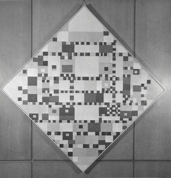 Perle Fine, Interpretation of Mondrian's Victory Boogie-Woogie