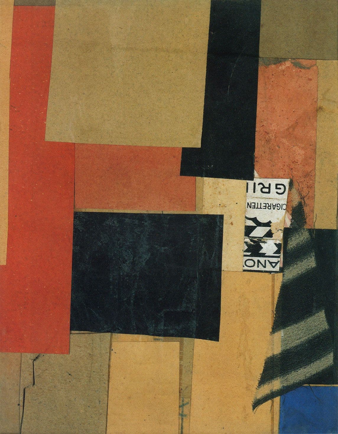 Merzbild circa 1922, Kurt Schwitters