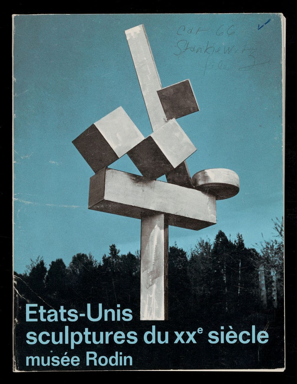 From Emily Hall Tremaine's artist file for Richard Stankiewicz