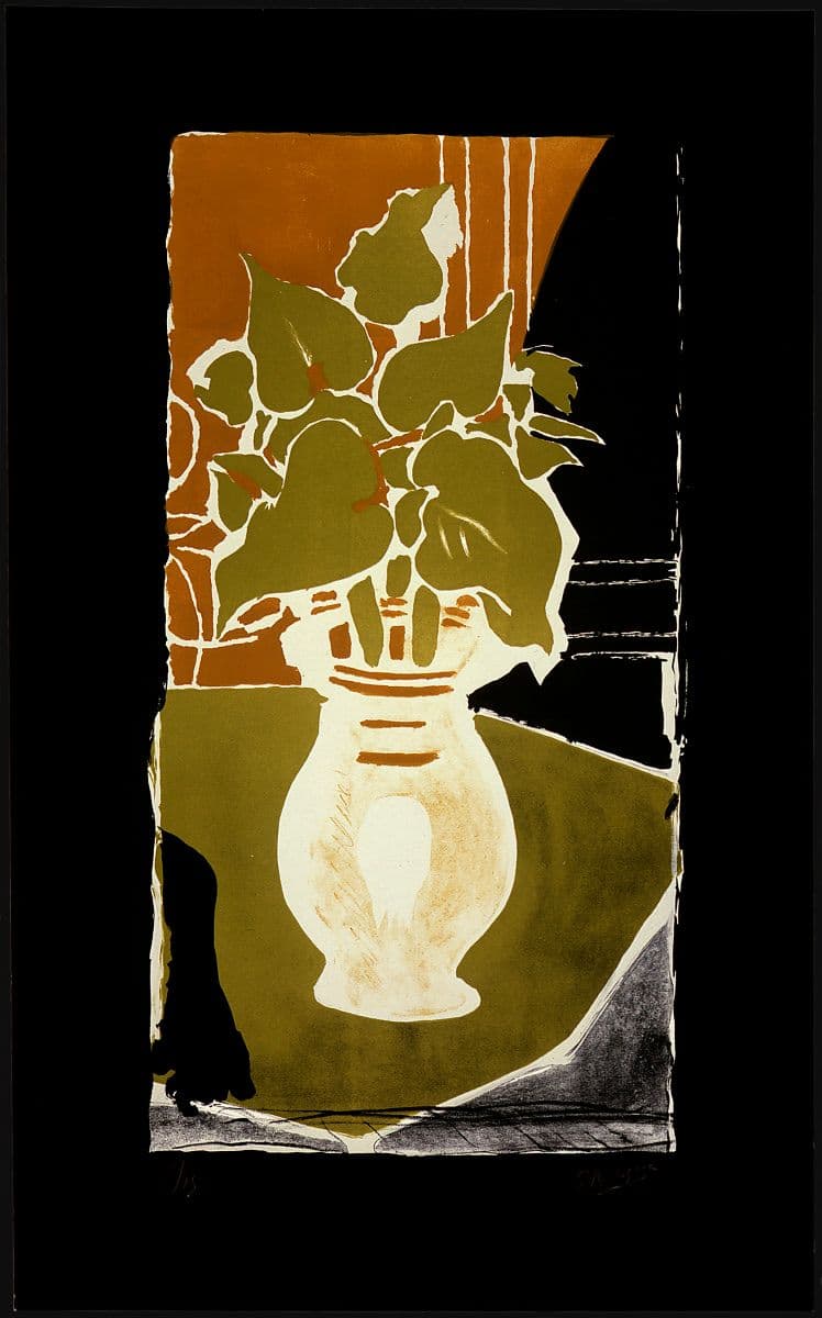 Feuilles, couleur lumière by Georges Braque