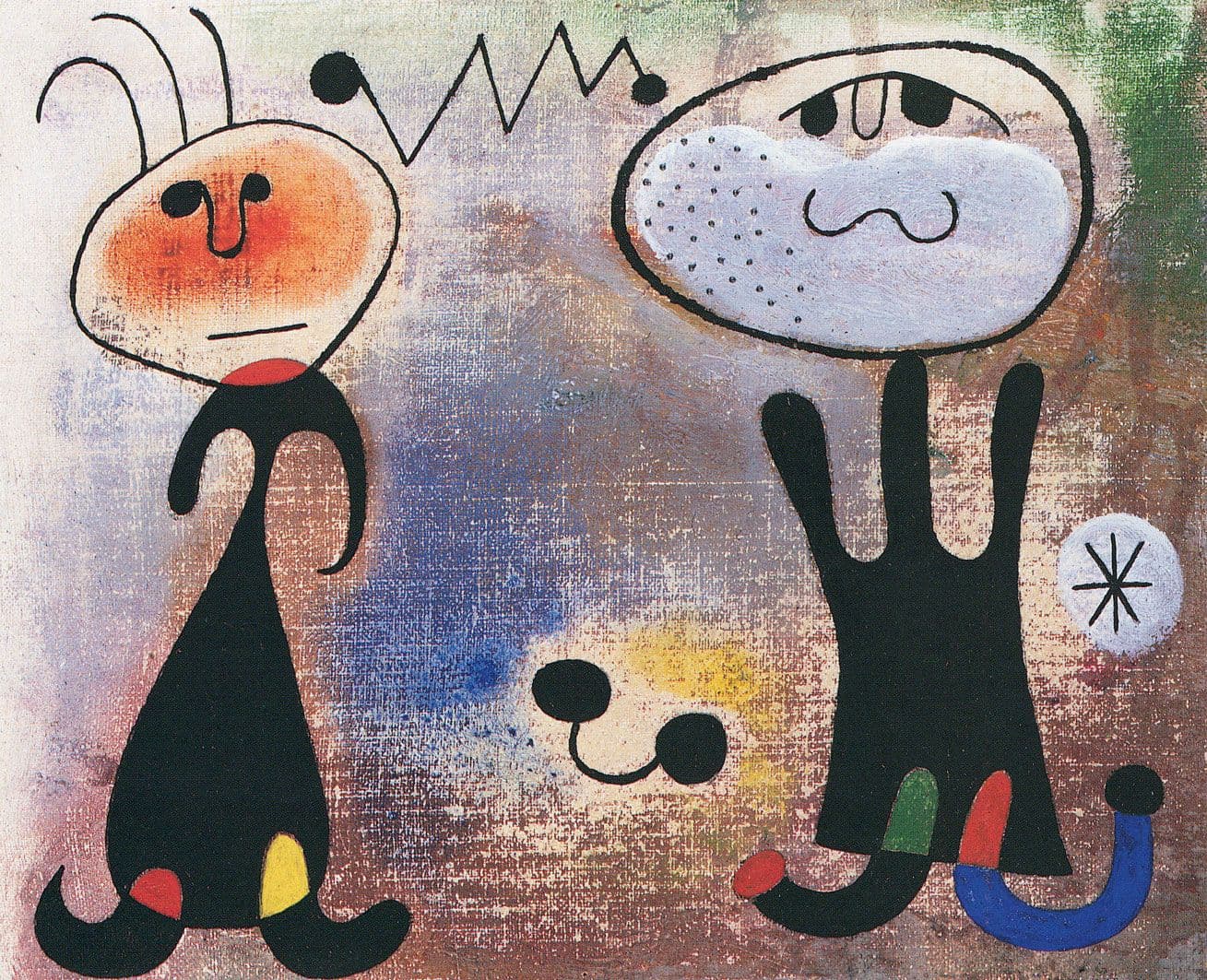 Femmes Dans La Nuit, Joan Miró