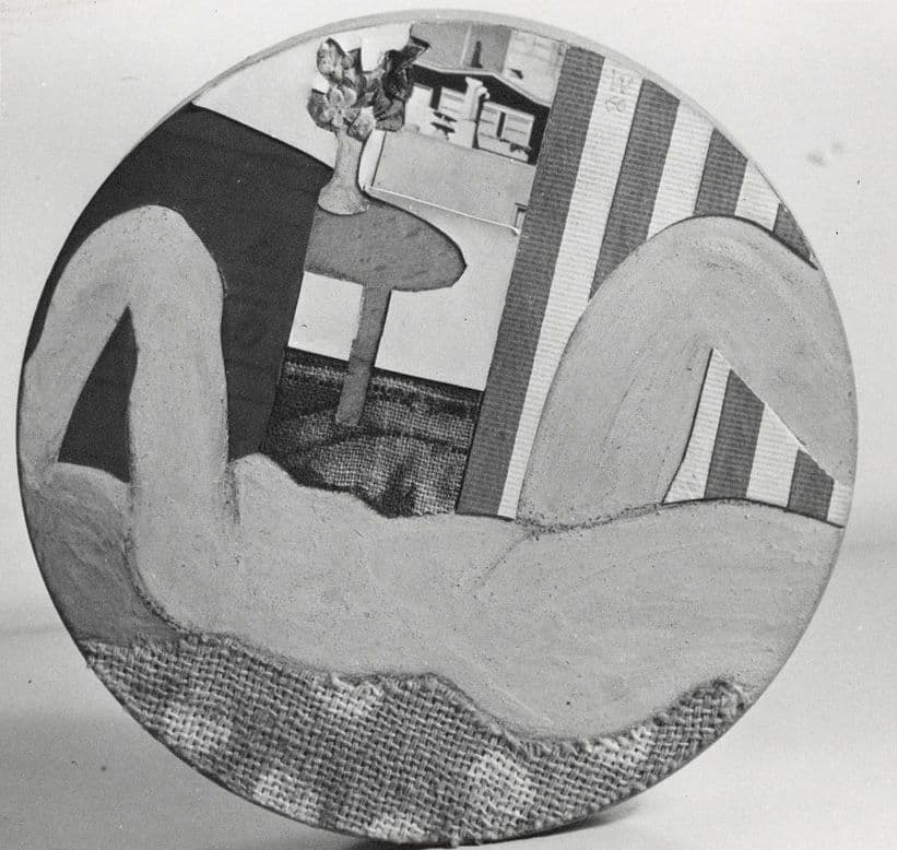 Tom Wesselmann, Great American Nude (Small Tondo)