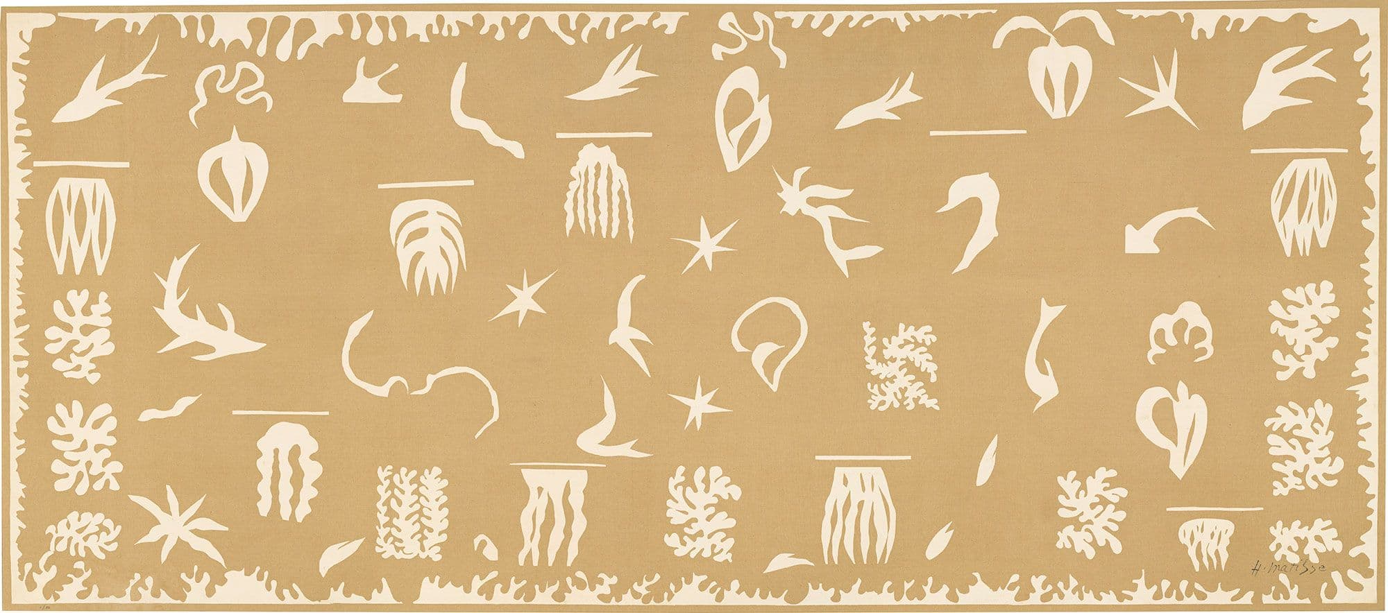 Henri Matisse Oceania, the Sea, Gift of Mr. and Mrs. Burton Tremaine 1972.75.3