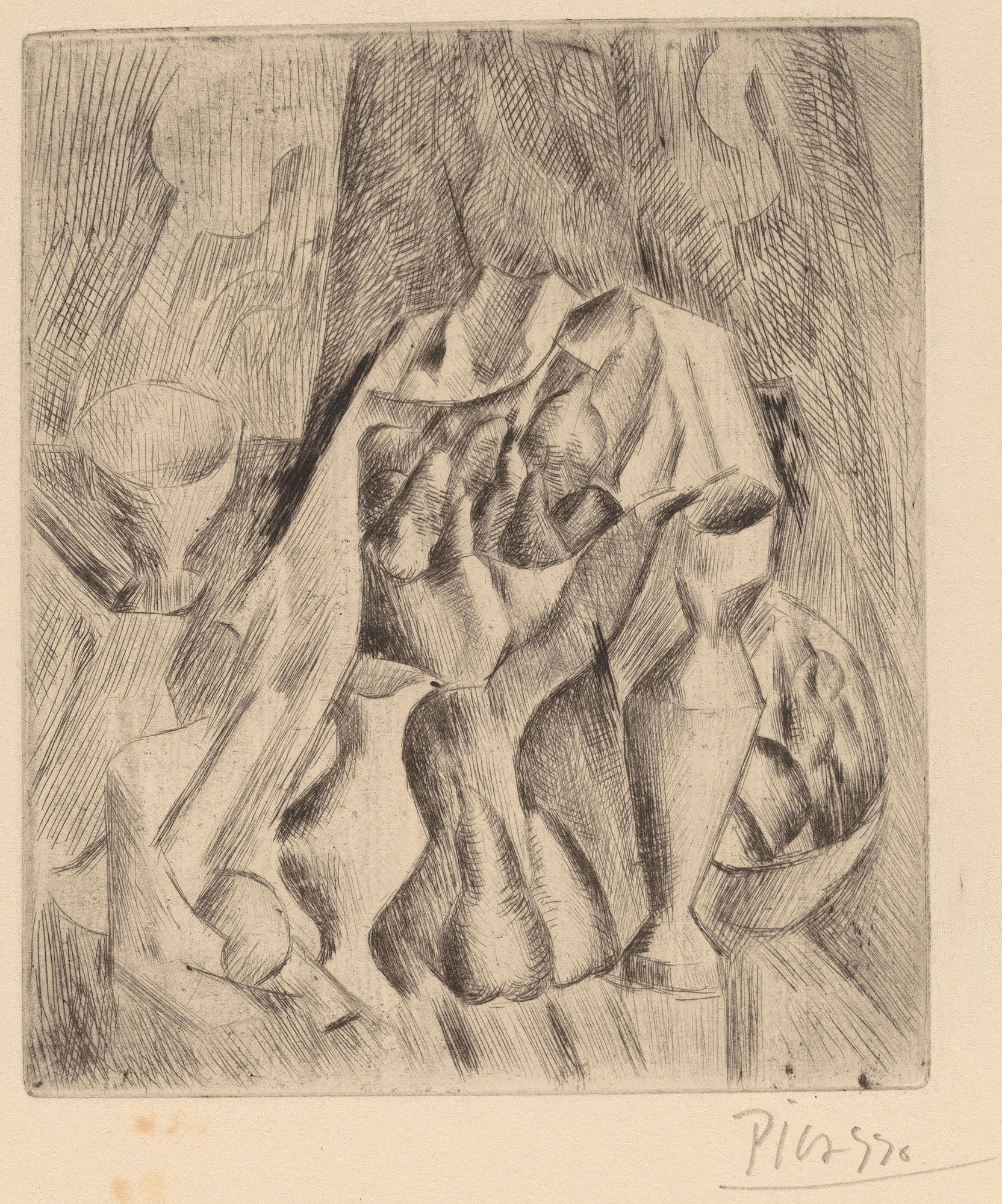 Pablo Picasso Still Life with Fruit Bowl (Nature morte au ... Gift of Mr. and Mrs. Burton Tremaine 1971.86.29