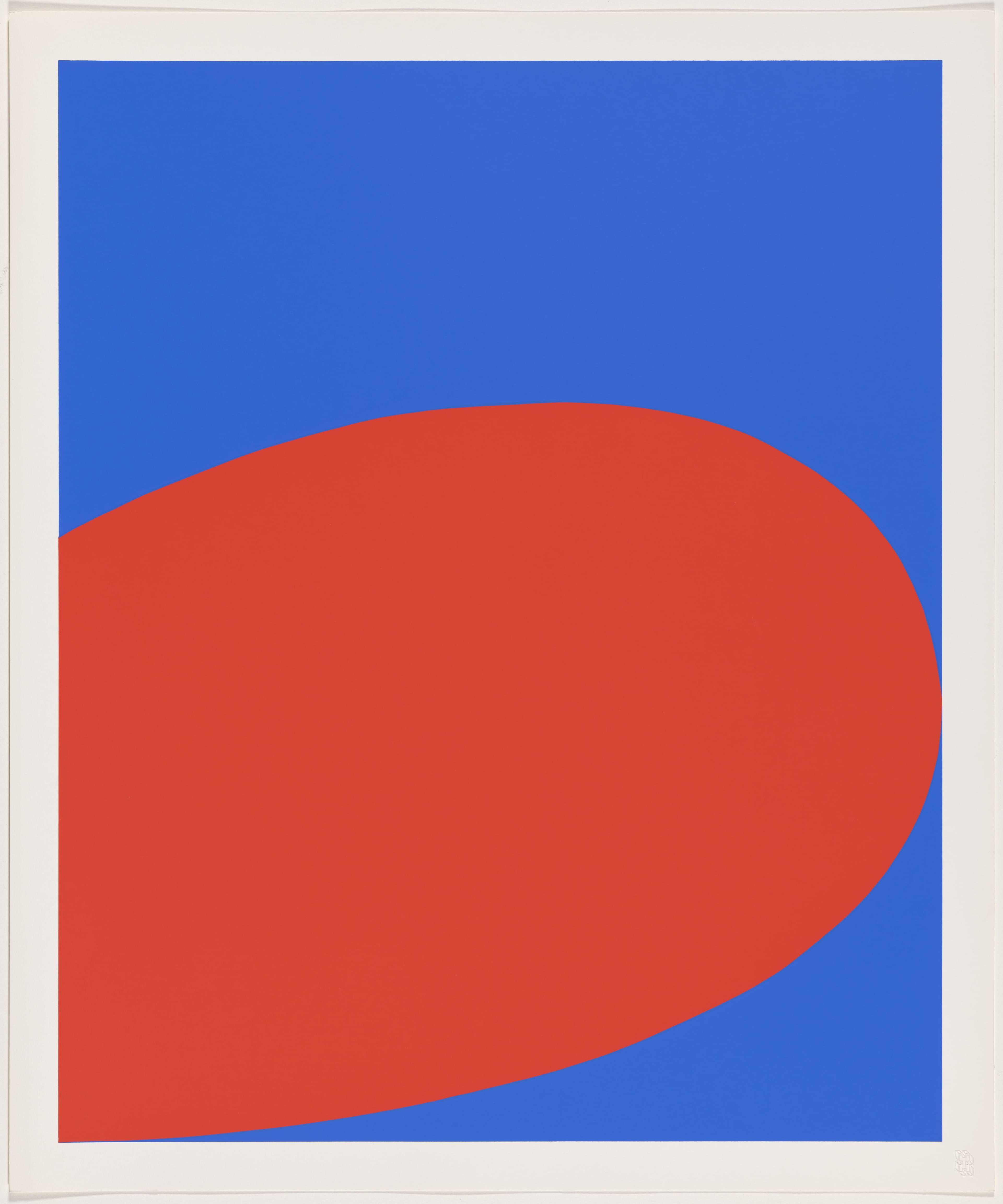 Red Blue by Ellsworth Kelly
