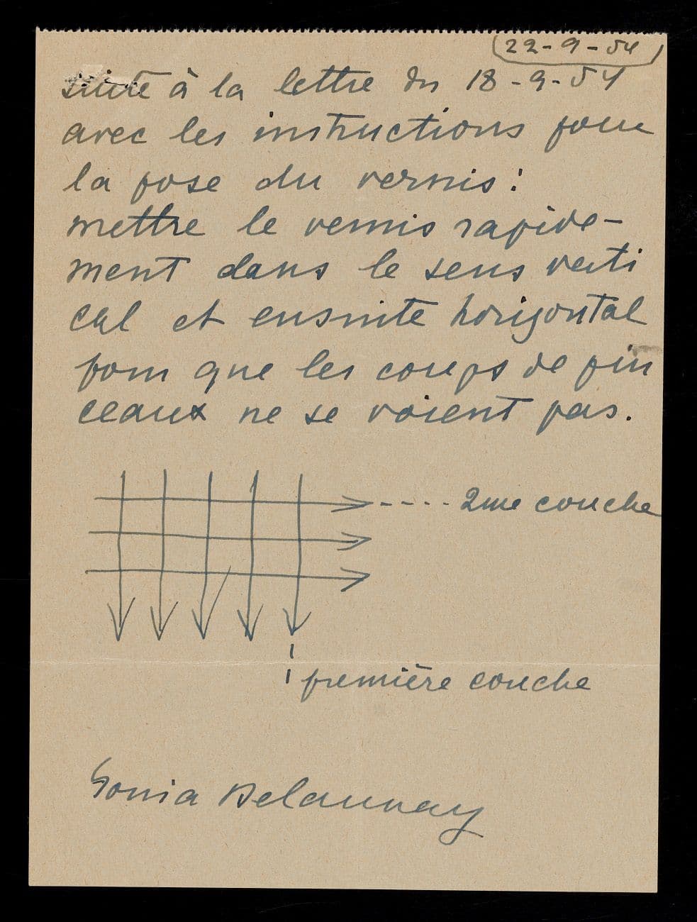 From Emily Hall Tremaine's artist file for Robert Delaunay