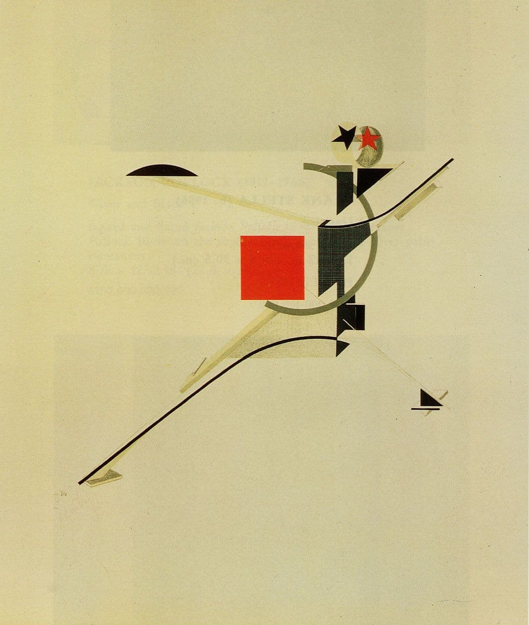 10 Framed Lithographs - Die Plastische (1 of 10) El Lissitzky