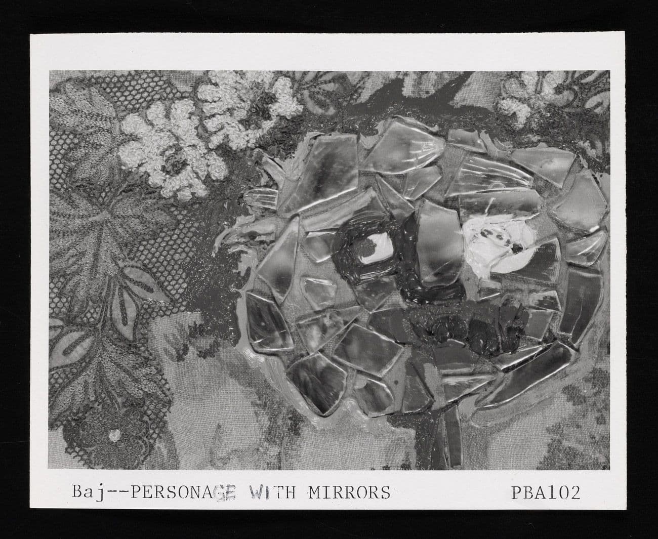 Enrico Baj, Personage With Mirrors