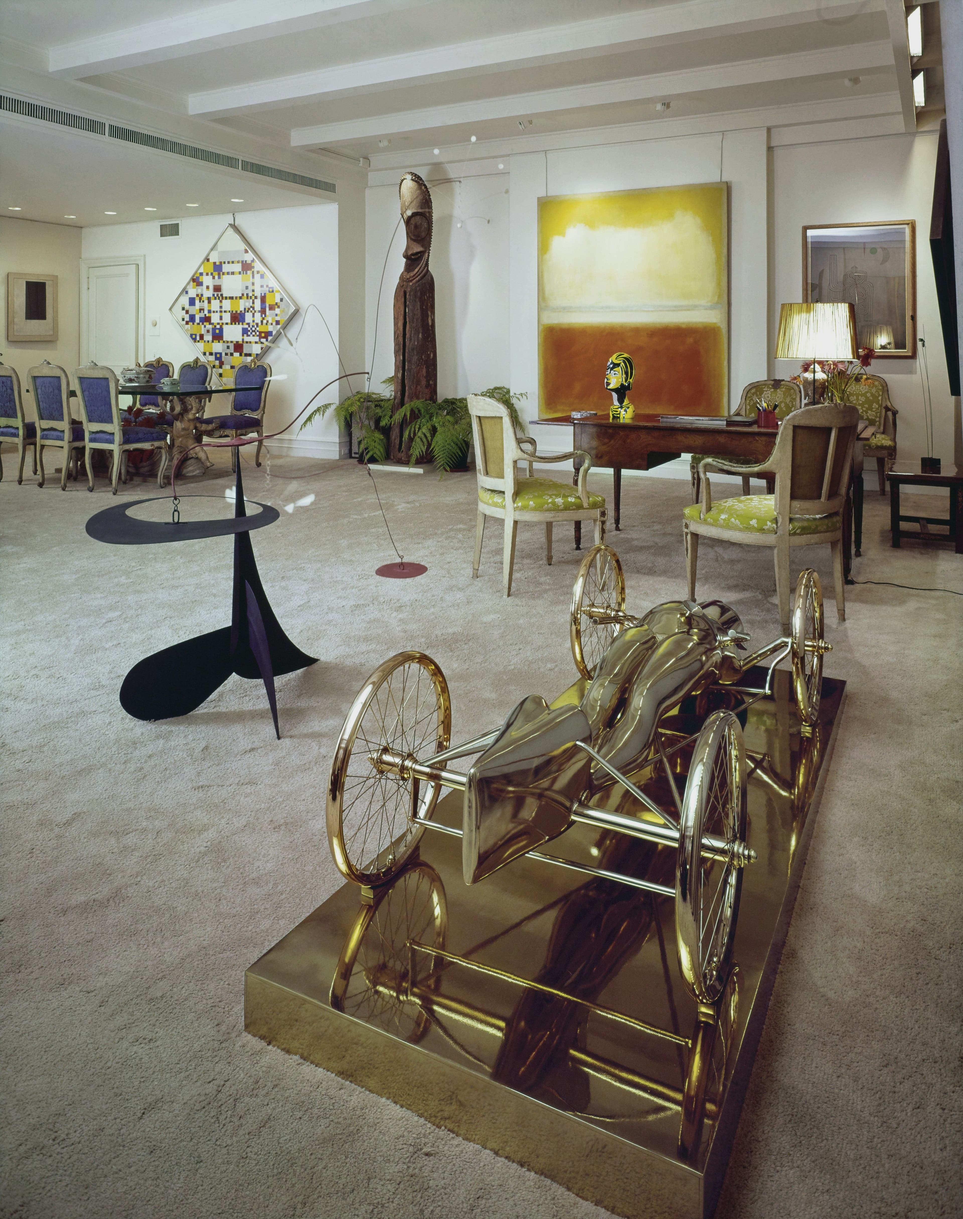 The New York living room of Burton G. and Emily Hall Tremaine