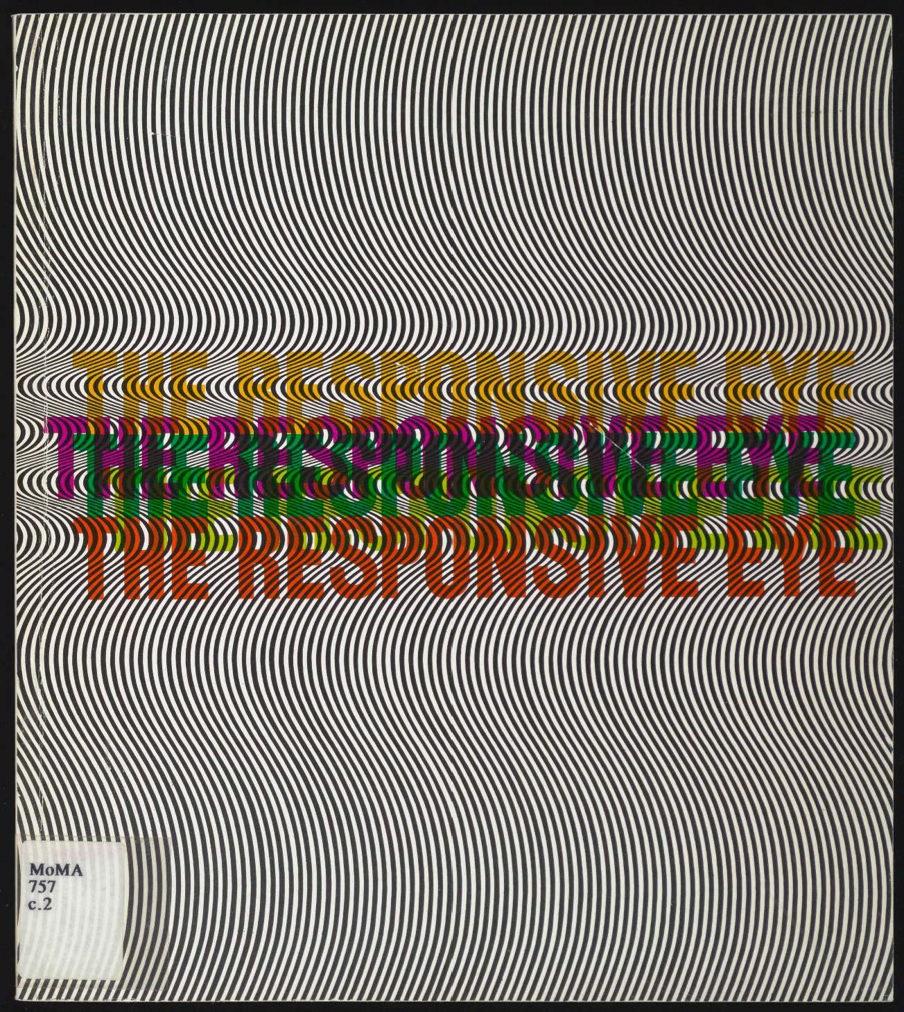 The Responsive Eye exhibition catalogue, The Museum of Modern Art, 1965