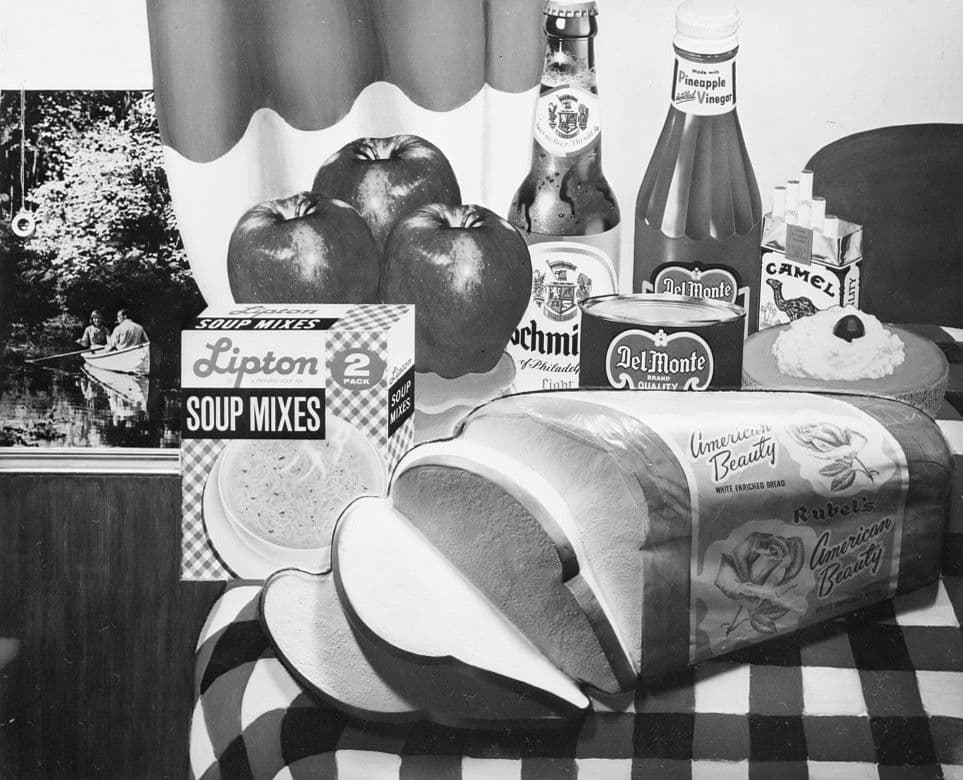 Tom Wesselmann, Great American Still Life #19, 1962