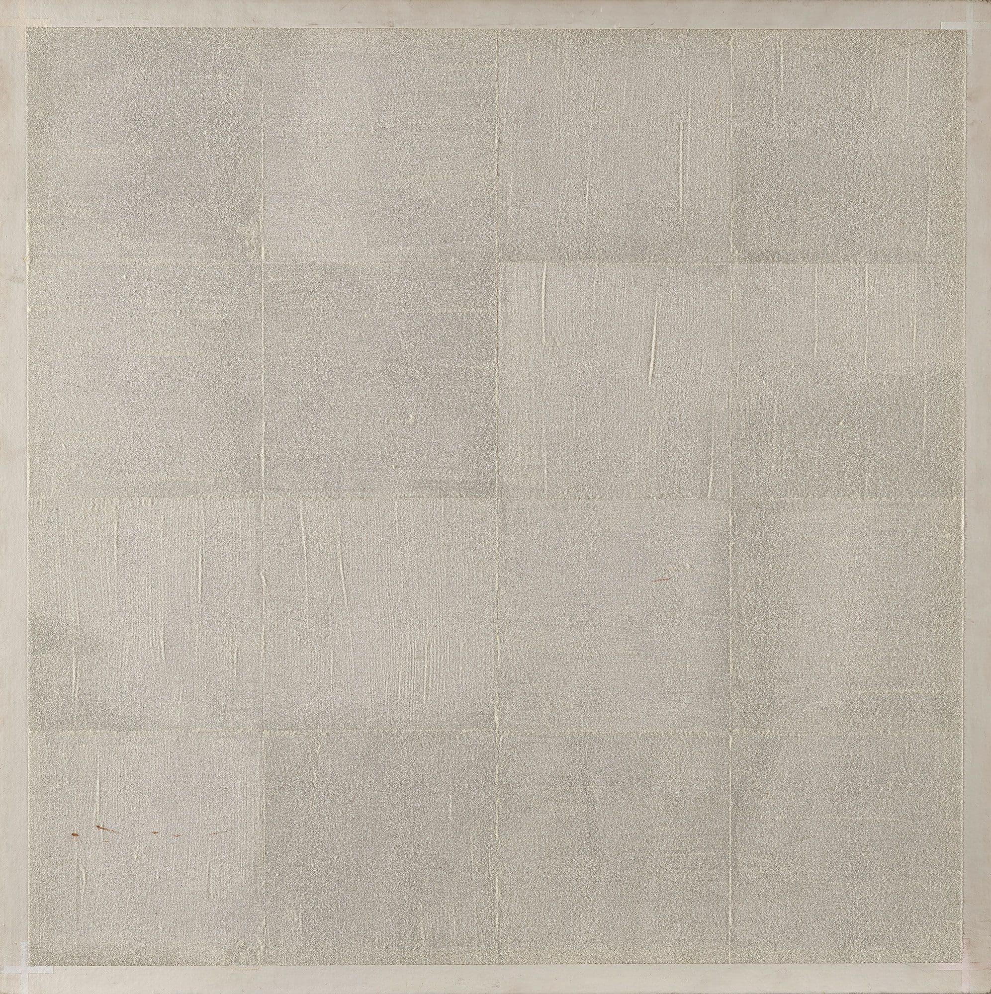 Mary Corse American, born 1945 Untitled, 1971 Acrylic and beads on canvas, 24 x 24 in. (61 x 61 cm), height x width