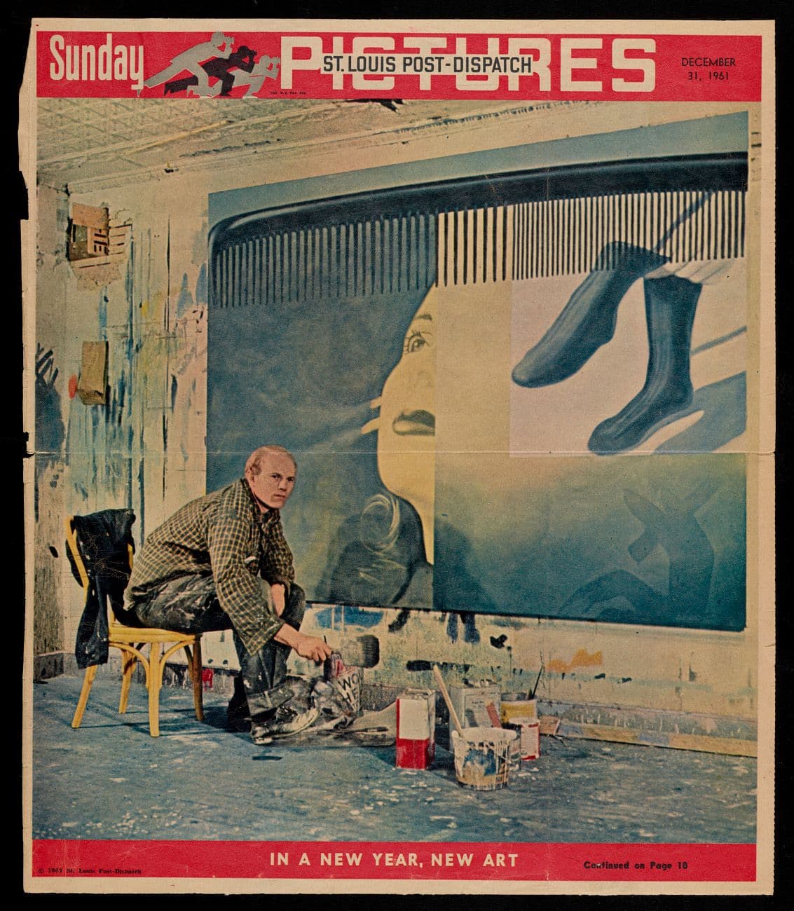 From Emily Hall Tremaine's artist files for James Rosenquist