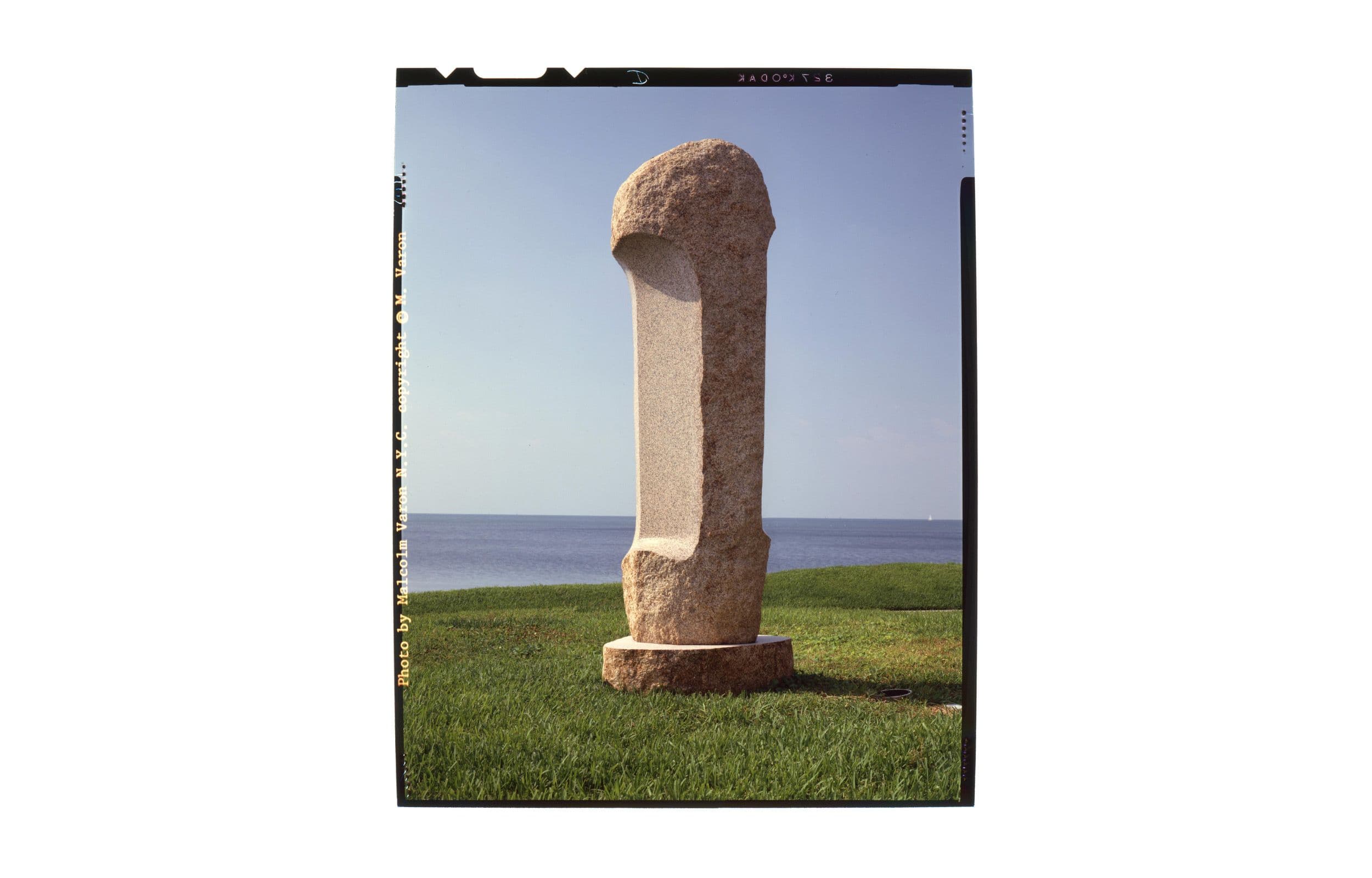 Man sculpture by Isamu Noguchi